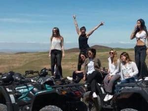quad biking in agafay desert