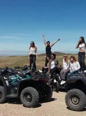 quad biking in agafay desert